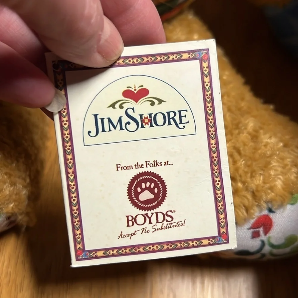 NWT 2007 Jim Shore Boyds Bear 14” Fuzzly Kringles Santa Christmas